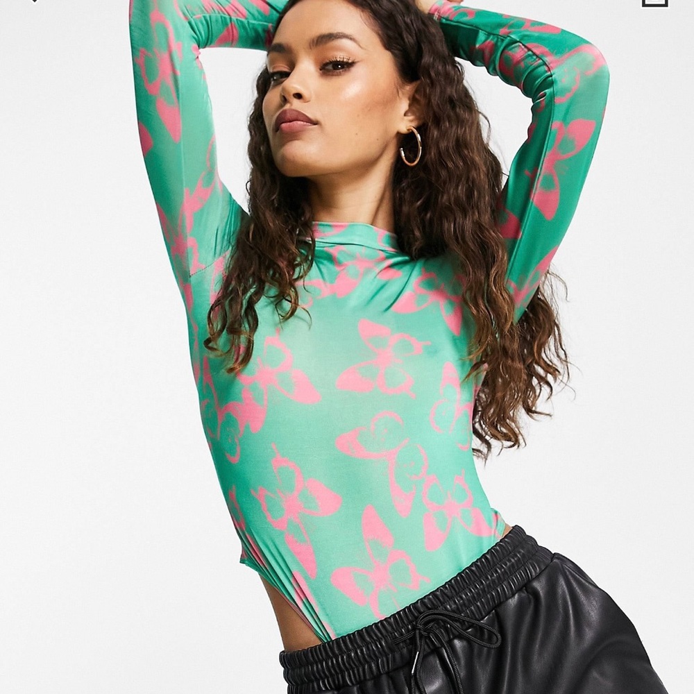 ASOS Petite Bodysuit Sz.0